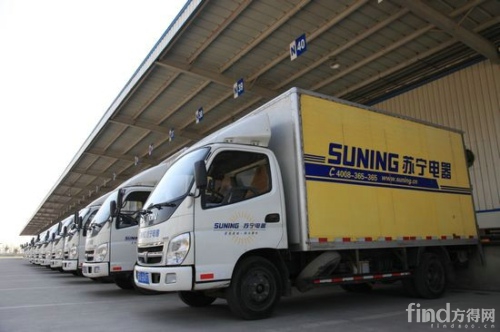 苏宁向三方物流转型 仓储4月面向社会_方得网