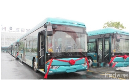 亚星首批空气能公交车进济南_方得网_最专业