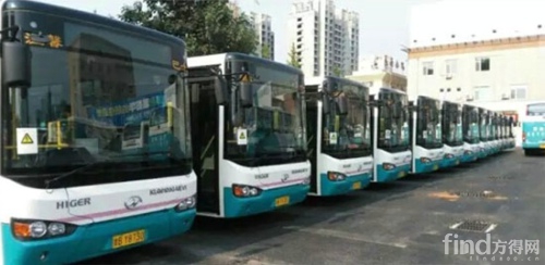 72辆海格快充纯电动大巴青岛莱西运营_方得网
