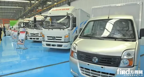 东风纯电动物流车累计交付1500辆_方得网_最