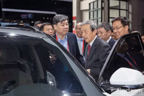 国家副总理 马凯 视察上汽大通EG10!_方得网_