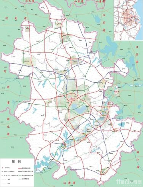 安徽拟新增规划18条高速公路 共计新增里程1586km