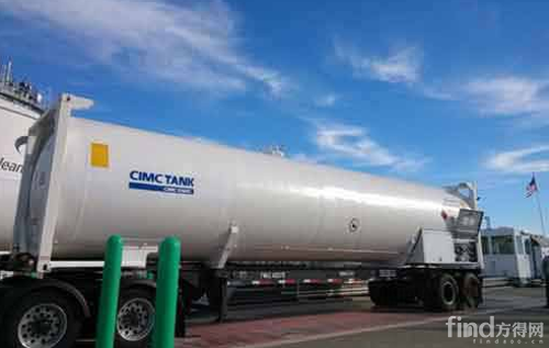 中集安瑞科40尺LNG罐式集装箱开发成功