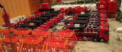 3000型压裂车助力页岩气田快速建产_方得网_