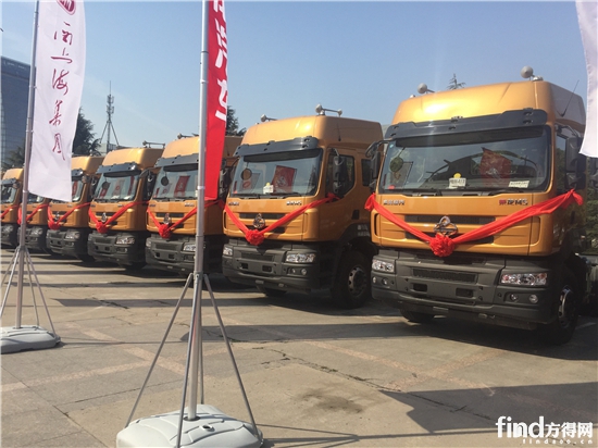 能让西上海物流一次采购100辆的重卡 长啥样啊