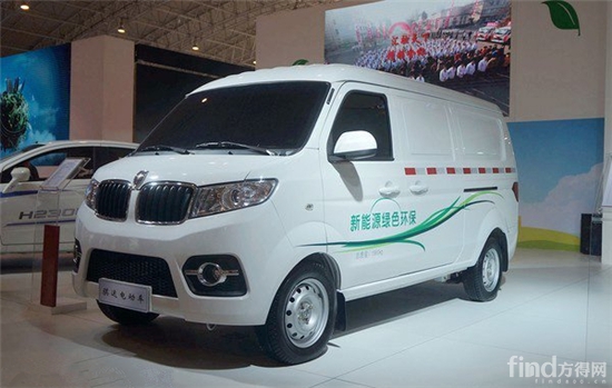 华晨金杯X30电动厢式车亮相2016北京车展,引