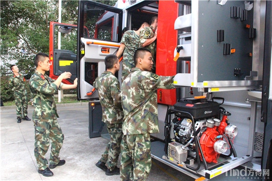 台州首辆多功能主战消防车投入使用_方得网_