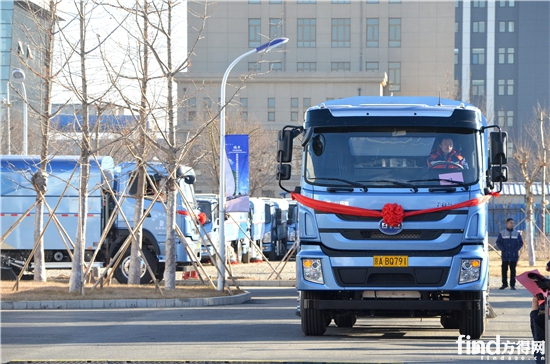 北京环卫集团全系列纯电动环卫车交车仪式 (29)