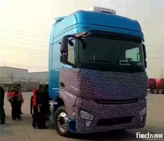 卡友实拍的陕汽新一代卡车路试照片