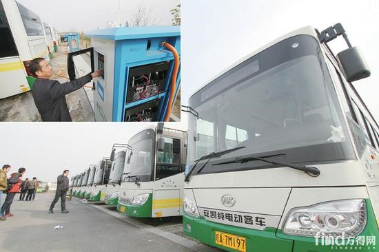 2017年蚌埠将新增300台纯电动公交车