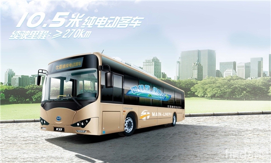 比亚迪K8纯电动公交车