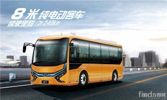 比亚迪K7纯电动公交车