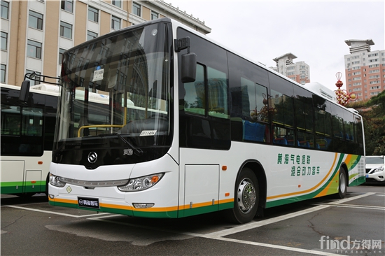黄海DD6120CHEV1N气电混合动力公交车