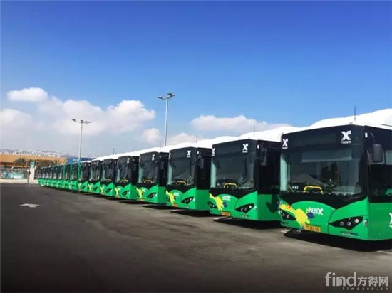 即将于以色列运营的比亚迪纯电动大巴车队