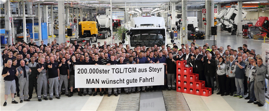 曼恩祝愿第20万辆TGL_TGM在Stiegl开启安全之旅！