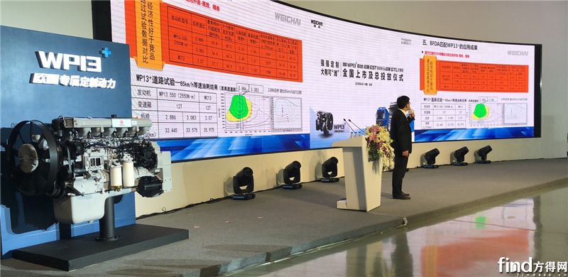 潍柴动力股份有限公司应用工程部经理李广先生讲解WP13+动力