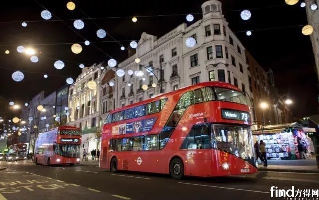 2014年欧洲最大的公交电动化项目英国伦敦纯电动双层巴士