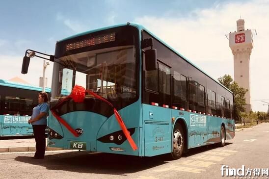比亚迪首批纯电动公交交付喀什 (3)