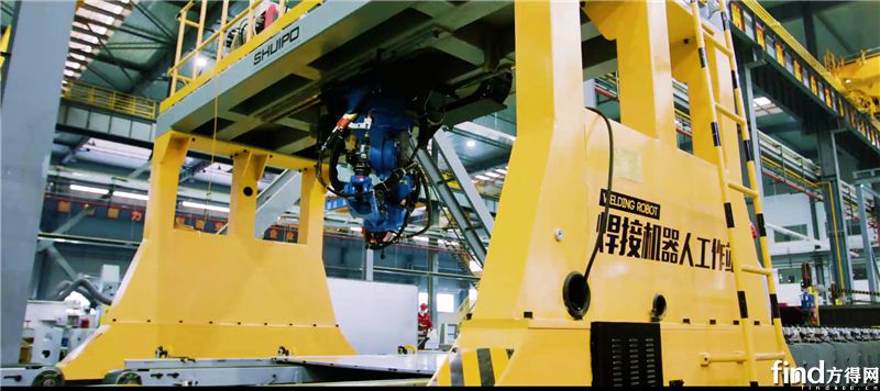 水泊焊割SHUIPO自卸车智能焊接机器人引关注 (3)