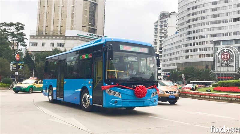 100辆福田欧辉新能源公交上线 守护云南曲靖宜