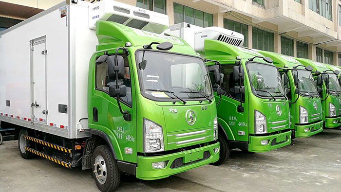 陕汽携轩德E9参加第三届新能源物流车挑战赛