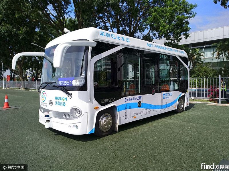 搭载微宏快充电池的无人驾驶公交线路在深圳试运行300天啦 (2)