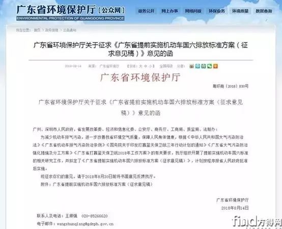 全国各地“国六”标准实施时间表 (4)