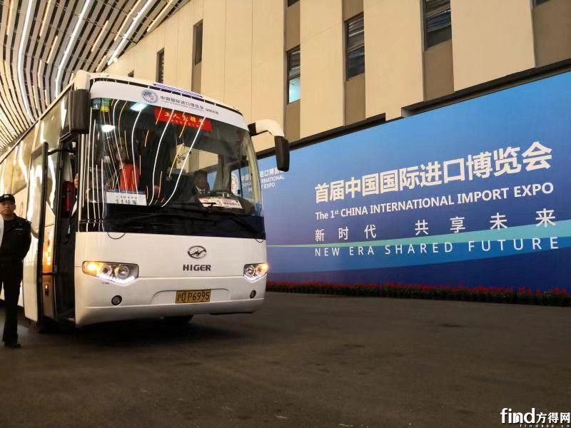 上百辆海格客车服务上海进博会 (6)