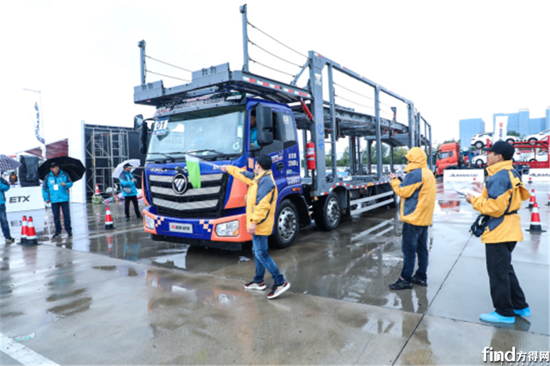 2018年中国高效物流卡车公开赛盐城站举行5