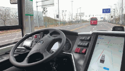 中车智能驾驶公交投入示范运营 (1)