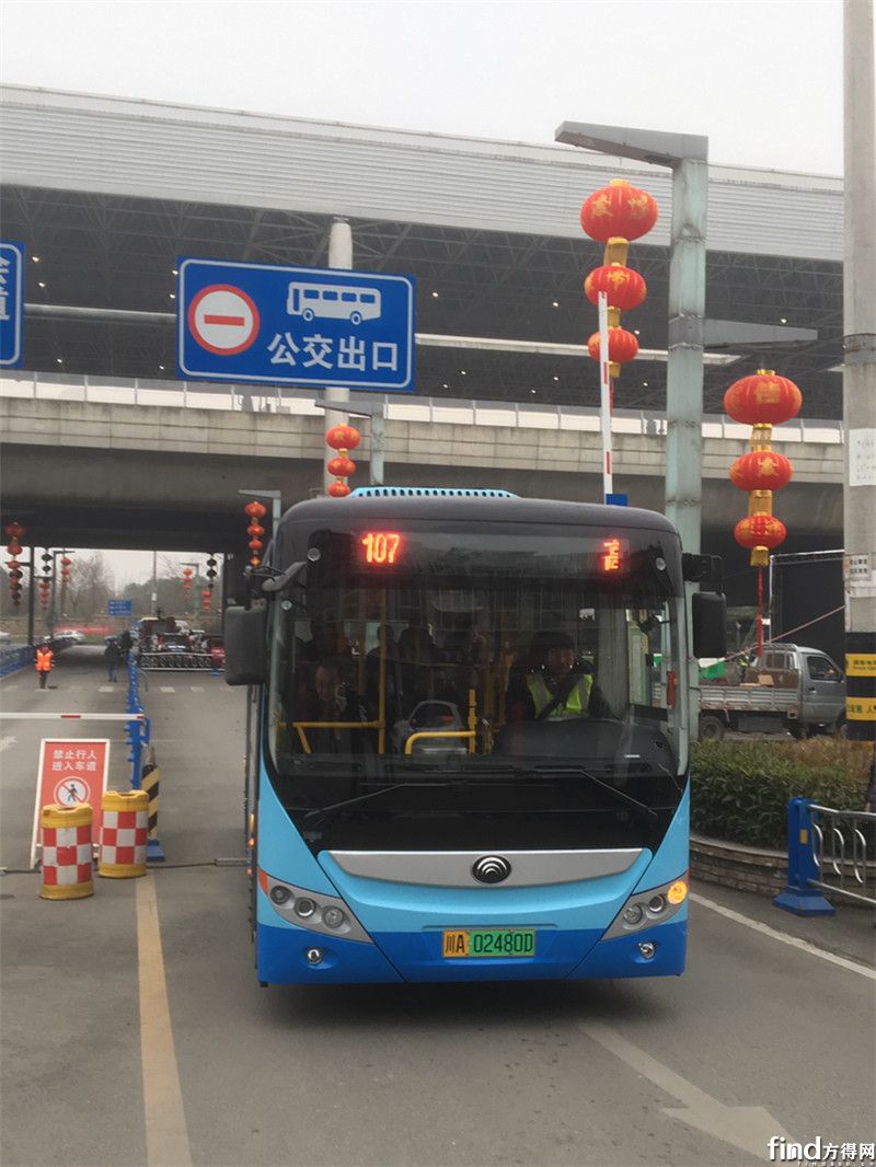 四川彭州：150辆新能源公交 (2)