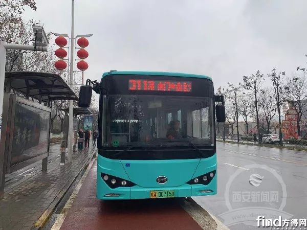 800辆比亚迪公交车在西安上线 (2)