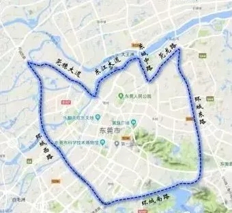 东莞拟调整货车限行区域 (3)