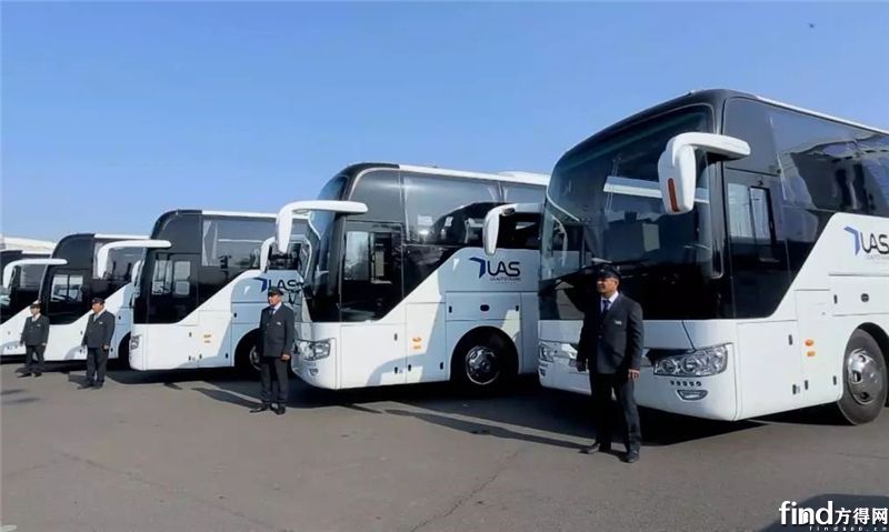 总统督办乌兹别克最大批量168台宇通大巴成功交付10