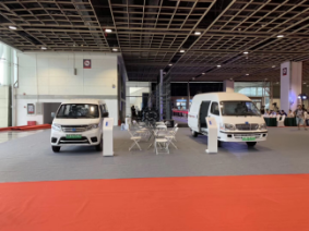 开沃汽车携纯电动微面“创业者 D10物流车亮相南京新能源展会86