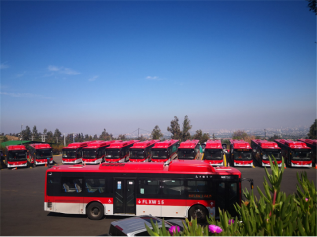 总统见证！智利开通拉美首条电动巴士专线，运行车辆全部来自比亚迪