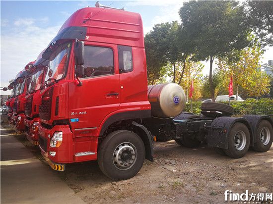 搭载玉柴YC6KN国六发动机的牵引车已在上海交付物流客户