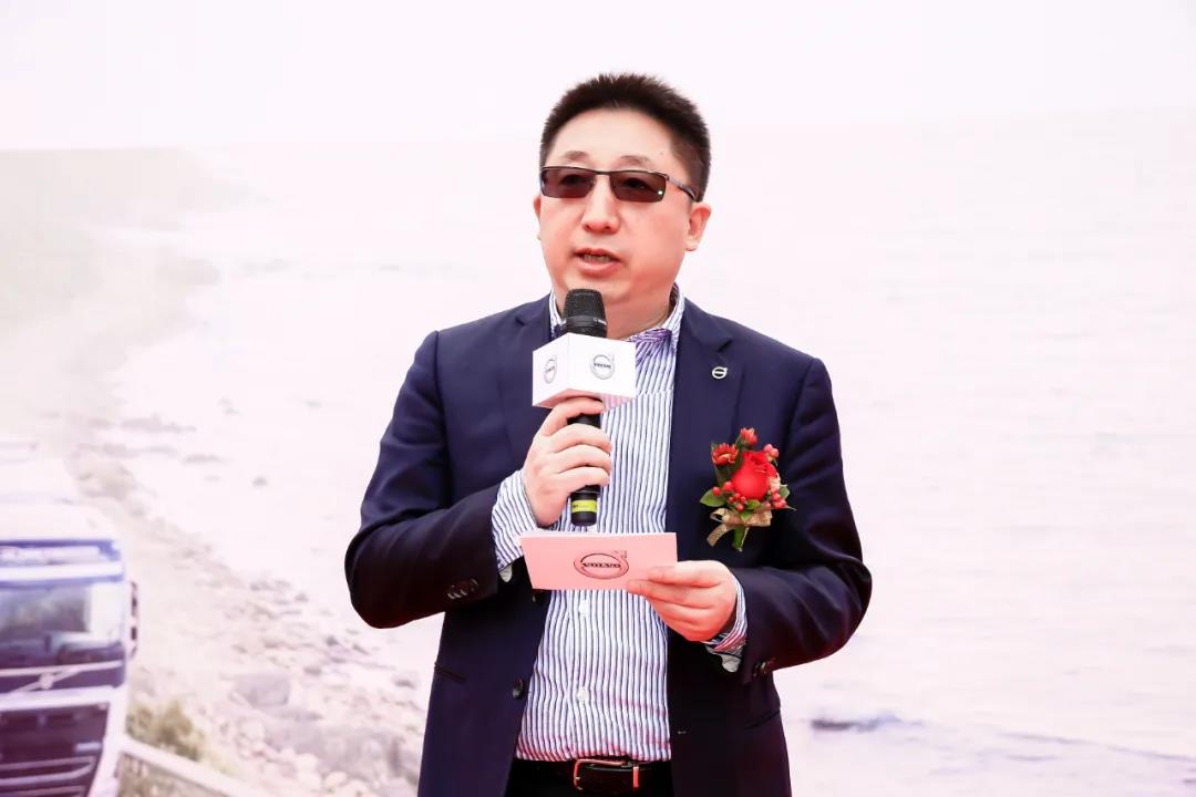 沃尔沃卡车中国销售副总裁胡平先生致辞