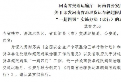 “一超四罚”！河南全省严查货车超限超载