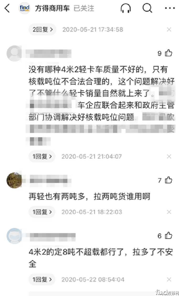 方得网用户留言