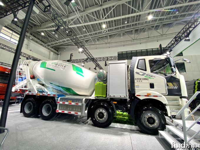 一汽解放j6p 纯电动搅拌车