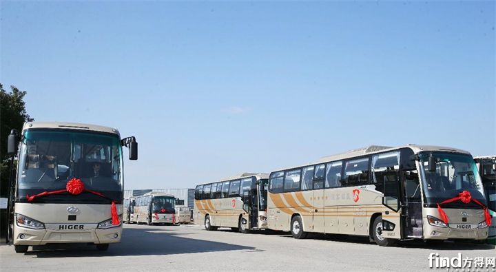 海格纯电动客车交付北京团体用户