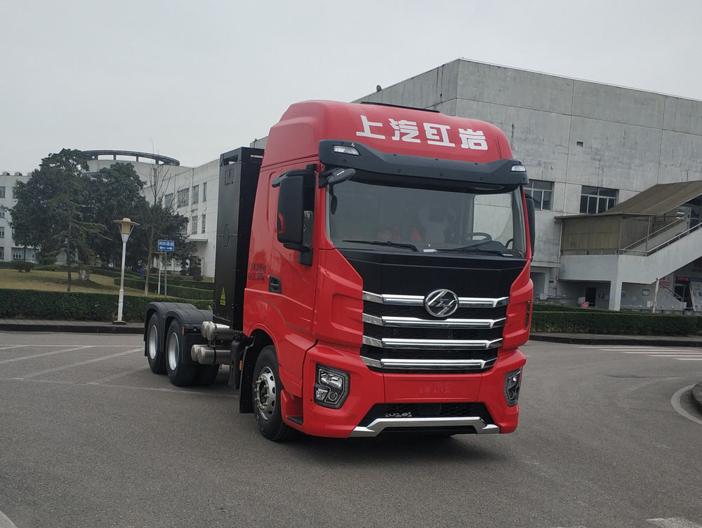 红岩牌CQ4250BEVSS404B换电式纯电动半挂牵引车