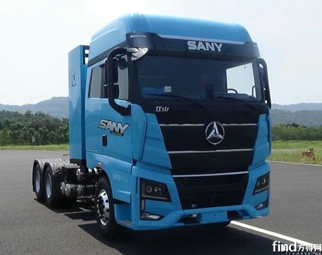 09三一牌SYM42503S1BEV1纯电动半挂牵引车