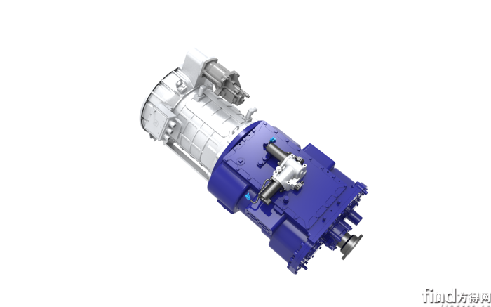 特百佳混合动力重卡七档驱动系统