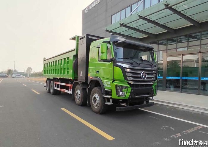大运重卡换电自卸车CGC3310BEV1Z8匹配特百佳TZ400XSTPG60