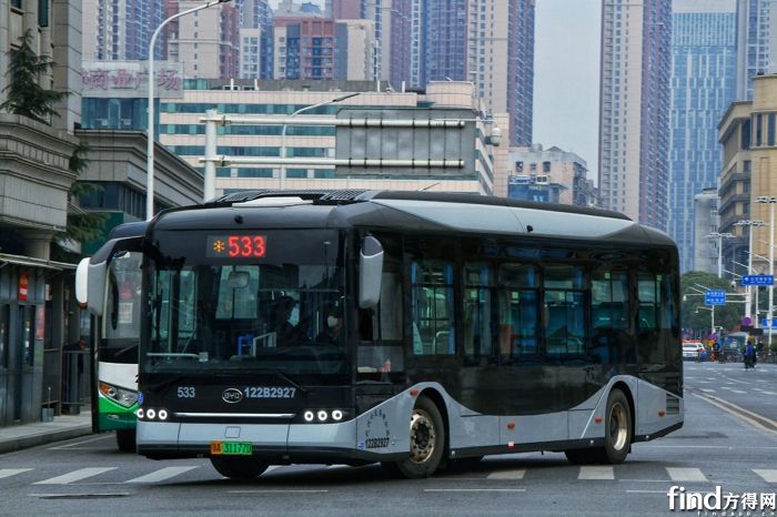 3、比亚迪纯电动公交车在武汉 (2)