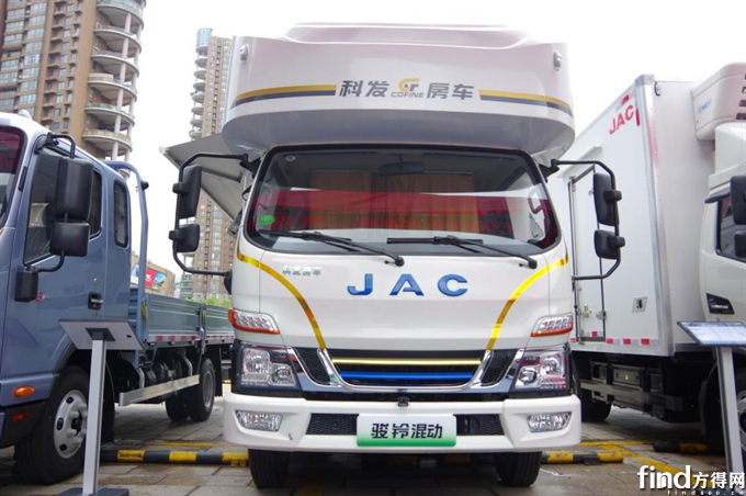 选择江淮1卡骏铃聚宝盆混动房车，打开“十一”黄金周旅行新方式