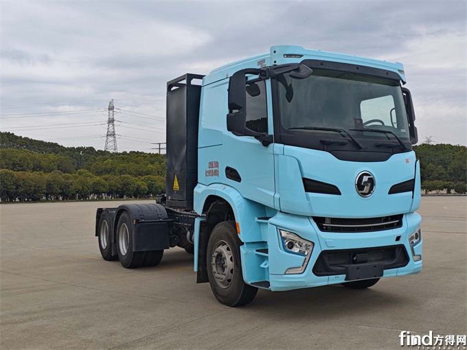 陕汽牌SX4257RF4Q2SEV换电式纯电动牵引汽车