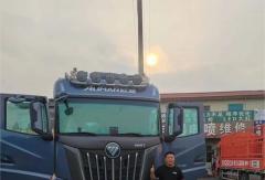 首月就跑12000公里+！欧曼银河7燃气车：高师傅穿山越疆的得力战车